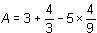 Calcular el valor numérico de una expresión algebraica